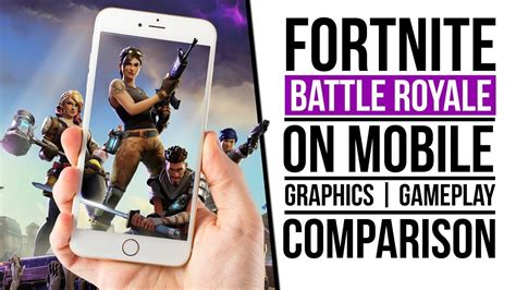 Fortnite Battle Royal On Mobile Graphics Gameplay Vs Pcconsole