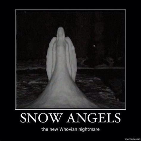Snow Angels With Images Doctor Doctor Who Dont Blink