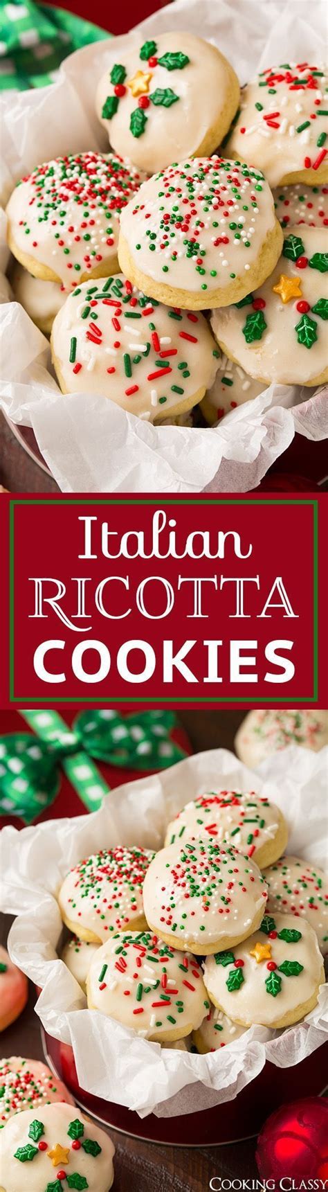 In a large bowl, using a handheld electric mixer, beat the butter with the confectioners' sugar until very smooth, about 2. Lemon Ricotta Christmas Cookies : Italian Lemon Ricotta Cookies | James & Everett | Recipe ...