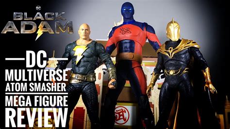 NEW DC Multiverse Atom Smasher Mega Figure Bonus Figure Review YouTube