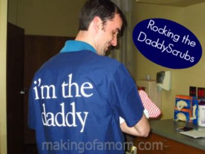 DaddyScrubs A Perfect Gift For The Dad To Be