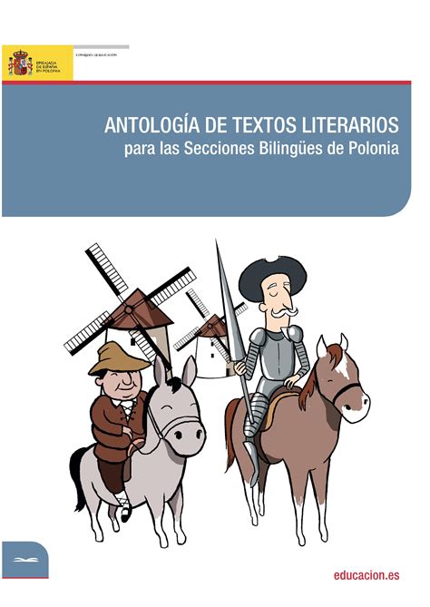 Antología De Textos Literarios Para Las Secciones Bilingües De Polonia