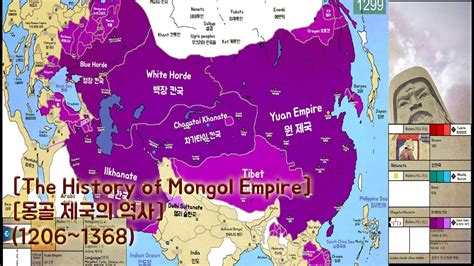 몽골 제국 The Mongol Empire 12061368 Every Year Youtube