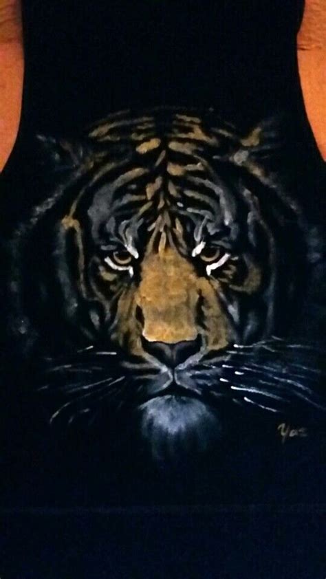 Tiger tigre by Yazmín Arte Pintar
