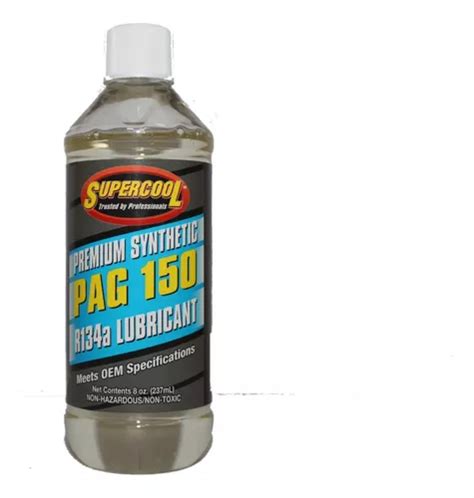 Oleo Para Compressor R134a Pag 150 Supercool 237ml Parcelamento Sem Juros