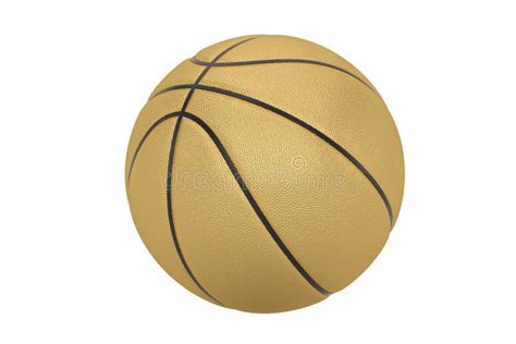 High Quality Render Of 3d Basketball Basketball Isolated On White