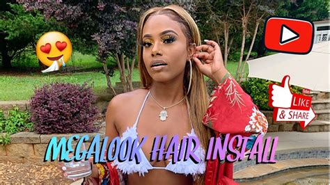 megalook hair install must watch youtube
