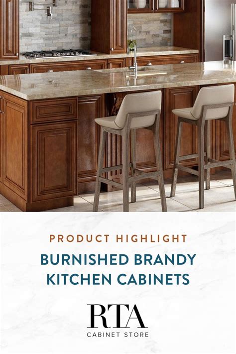 Burnished Brandy Kitchen Cabinets Rta Kitchen Cabinets Interior