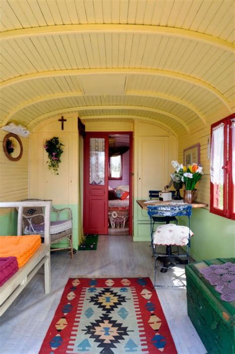 If you want to make use it for sleepovers, or just to be able to use the bathroom, you'll also need freshwater and sewage hookups as well. 20+ Cozy & Colorful RV Interior Ideas For Cheerful Camping Trip | Bus remodel, Rv interior, Bus ...