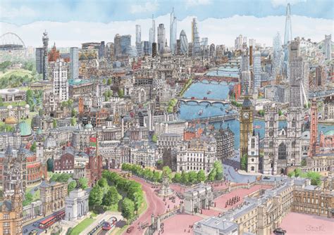 London World City Prints Of London London Cityscapes