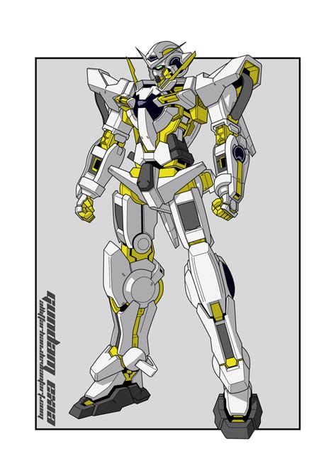 Gundam Exia Gold Frame Ver Alyph By Aliffarhan On Deviantart Gundam