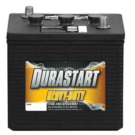 Durastart 6 Volt Heavy Duty Farm Battery C1 1 Cca 640