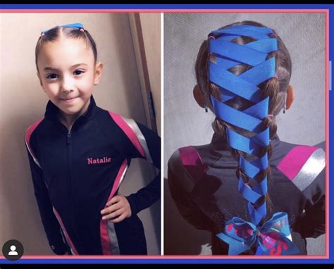 Gymnastics Competition Hairstyle Competition Hair Gymnastics