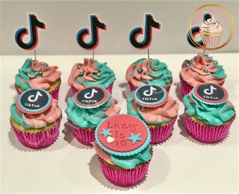 Tiktok Cupcakes Tortas Para Niños Cumpleaños Cupcakes
