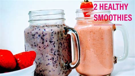 Sometimes it takes weight gain to learn to love your body and all that it's capable of. Strawberry Banana Yogurt Smoothie | Simple Blueberry ...
