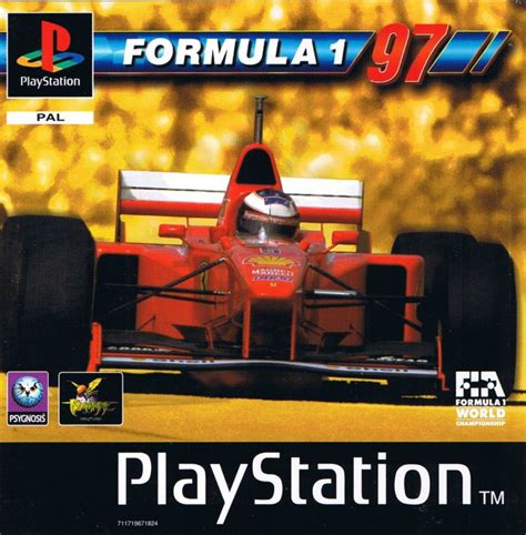 Formula 1 Championship Edition 1997 Playstation Box Cover Art