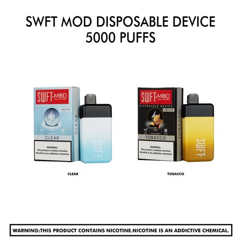 Swft Mod Disposable Device 5000 Puffs