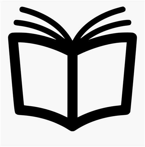 Book Reading Reading Symbol Black Png Free Transparent Clipart