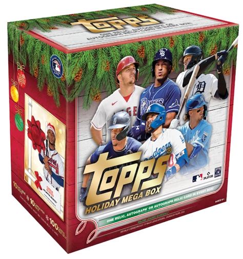 2022 Topps Holiday Baseball Checklist Set Info Mega Boxes Date
