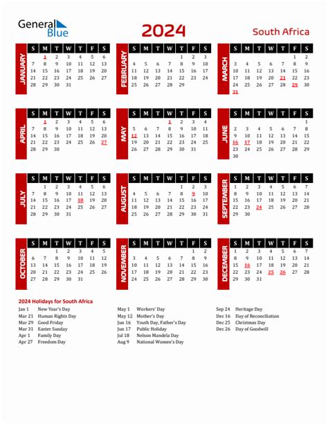 June Calendar 2024 South African Calendar Quinn Kerrin