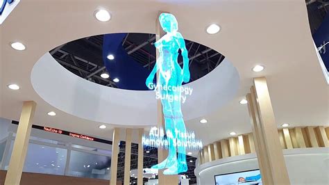 Fan Hologram Arab Health 2020 Mind Spirit Design 3d Hologram