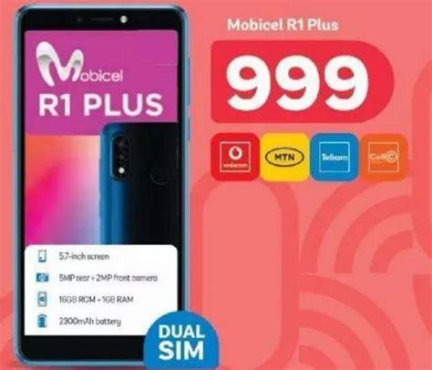 Mobicel R1 Plus Offer At Pep
