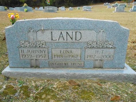 Horace Talmadge Land 1912 2000 Find A Grave Memorial