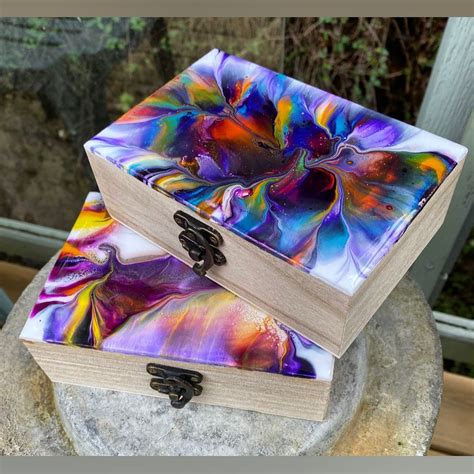 Jewellery Boxes Diy Resin Crafts Resin Crafts Tutorial Jewelry Box Diy
