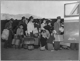 Image result for Japanese-Americans were released from detention camps.