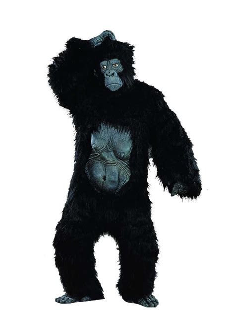 Deluxe Gorilla Adult Costume Plus Size Costume Ideas Za54959