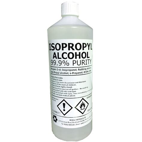 Isopropanol Alcohol 500ml 999 Surface And Floor Cleaning Hygiene Ppe