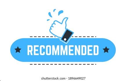 Recommendation Positive Feedback Client Customer Isolated Stock Vector