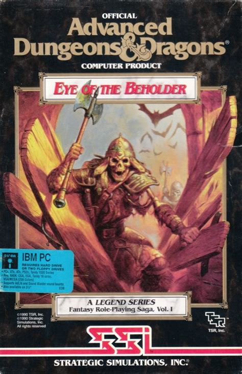 Eye Of The Beholder 1991 Mobygames