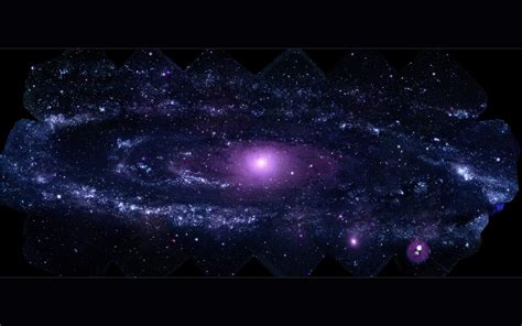 Cosmic Purple Space Wallpaper Space