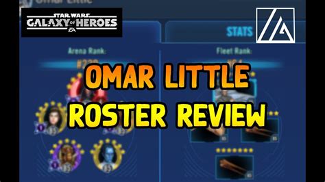 Roster Reviews Episode 5 Omar Little Youtube