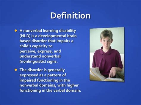 Understanding Nonverbal Learning Disabilities