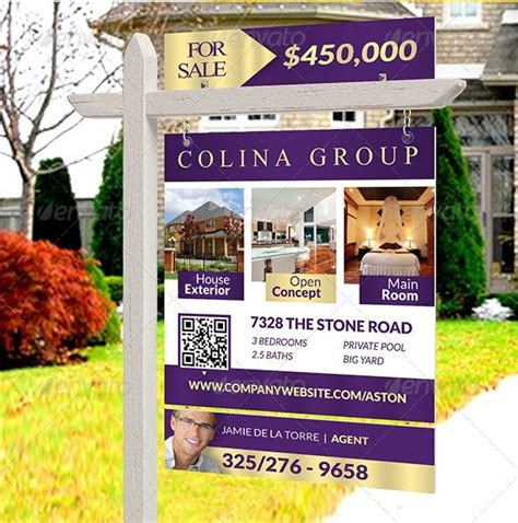 Free 15 Best Real Estate Signs Examples And Templates