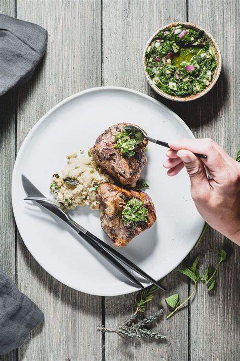 Marinate them in rosemary and garlic, sear them quickly on the stovetop, and dinner is served. Grilled Lamb Chops with Mint Chimichurri | Recipe ...