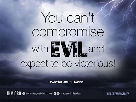 You Cant Compromise With Evil And Expect To Be Victorious Pastor