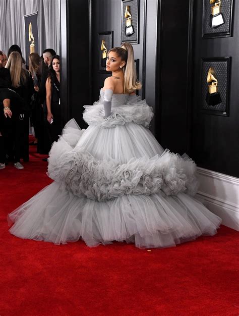 Ariana Grandes Grammys Dresses See Photos Of The Looks Billboard