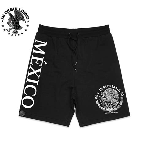 MÉXICO MI ORGULLO / SHORTS (BLACK) – MI ORGULLO BRAND