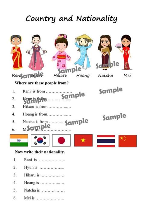 Countrynationality Made By Teachers