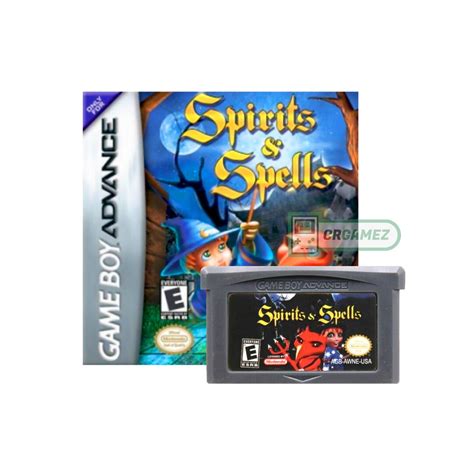 Gba Vintage Game Spirits And Spells Gameboy Advance Etsy