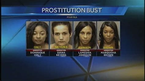 4 Women Arrested In Marina Prostitution Sting