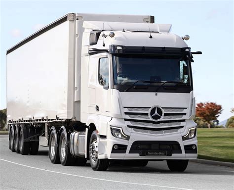 The Fuel Economy Of The Mercedes Benz Trucks Actros Was Already