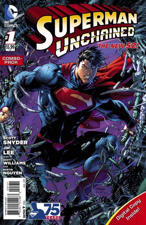 Superman Unchained 1 Combo Pack