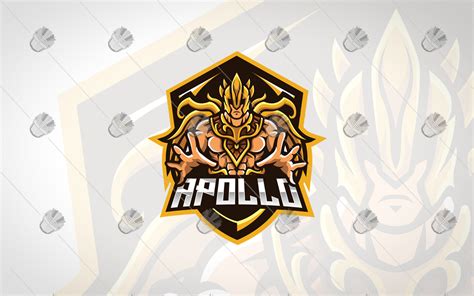 Mythical Apollo Esports Logo Apollo God Mascot Logo Lobotz Ltd