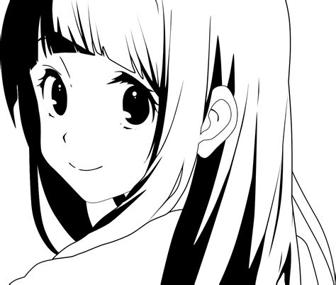 Download Black And White Anime Png Image With No Background