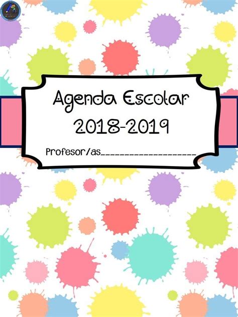 Nueva Agenda Escolar 2018 2019 ImÁgenes Educativas Totalmente Gratuita