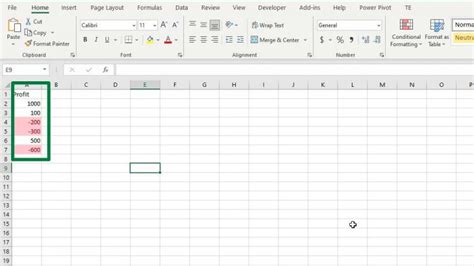How To Make Negative Numbers Red In Excel Excel Spy